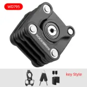 ROCKBROS Anti-Theft Foldable MTB Road Bike Lock Portable Bicycle Chain Lock