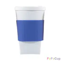 在飛比找PChome商店街優惠-【FOFOCUP】台灣製造創意可摺疊16oz折折杯(藍色)
