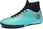 [LIAOCXF] Mens Soccer Cleats Football Boots High-Top Outdoor/Indoor Training Athletic Sneaker