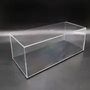 Acrylic Case Model Car Display Box Show Transparent Dust Proof 1/24 29cm Clear