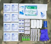 Sterile Skin Stapler Wound Closure Kit, Surgical & Survival, Human/Vet, 48 pc