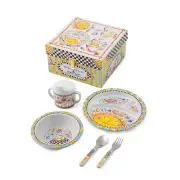 MacKENZIE CHILDS BLAST OFF! TODDLER DINNERWARE SET BNIB