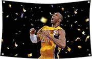 Kobe Flag Banner Motivational Inspirational Office Gym Dorm Wall Decor Funny Flags for Room 3x5 Feet College Dorm Room Decor