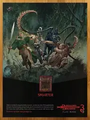 2004 Dungeons & Dragons Miniatures Handbook Print Ad/Poster AD&D Game Promo Art