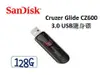 SanDisk Cruzer Glide CZ600 3.0 USB 128G 伸縮碟