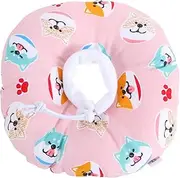Pet Surgery Cone for Cats Soft Neck Collar for Kitten Prevents Licking Scratching Breathable Material for Comfort