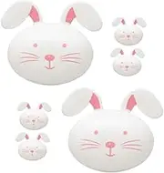 Ciieeo 6Pcs Rabbit Shaped Fillable Easter Boxes Reusable Decorative Eggs for Easter Party Favors Stunning Decorations for Family and Friends