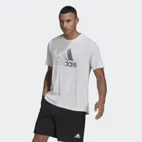 在飛比找PChome24h購物優惠-【ADIDAS】D2M LOGO TEE 男 短袖上衣-HF