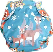 Toyvian 5 Pcs Adjustable Baby Training Pants Potty Training Pants for Boys Girls Diaper Snap Buckles Breathable Comfortable