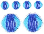 Mipcase 6pcs Reusable Pet Hair Remover Balls for Washing Machine Lint Fur Catcher for Laundry Durable Easy to Washable Pet Hair Remover Balls
