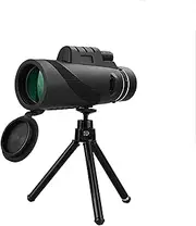 High Power Telescope,40×60 Bak-4 Hd Monocular with Holder & Tripod, Zoom Waterproof, Low Light Night Vision Scope for Birdwatching, Little Surprise