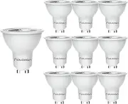 [FEILEMAN] GU10 LED Bulb Spotlight Warm White 8W 3000K, GU10 Spotlight 38° Beam Angle Not Dimmable 650 LM 220-240V Gu10 LED Reflector Lamps Replaces 70W Halogen Bulbs Pack of 10
