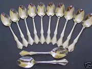 12 CHATEAU DESSERT/TABLESPOONS ONEIDA NEW 18/8 FREE SHIPPING US ONLY