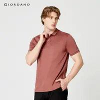 在飛比找蝦皮購物優惠-Giordano MEN 男士液體觸感修身短袖 Polo 衫