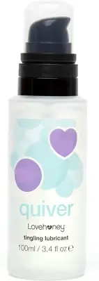 Quiver Tingling Water Based Lube Gel - 100Ml