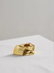 [Alighieri] Alighieri - The Ritual Of The Rock Gold-plated Candlestick - One size One size Gold