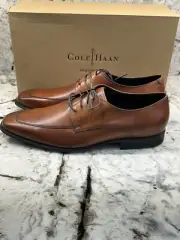 NEW In box~ Cole Haan Air Jefferson Cap Toe British Tan Oxford Shoes Men Sz 13 M