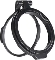 KALLORY Quick Clamshell Bracket Filter Mount Clip Stand for Camera Lens Rapid Lens Adapter Ring Compact Design for Easy Light for Photography
