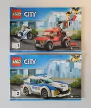 LEGO City Police Station (60141) - Instruction Booklets #1 and #2 ONLY