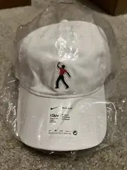 NIKE TIGER WOODS FIST PUMP HAT WHITE DA3317-100 AUTHENTIC NEW W/ TAGS
