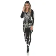 Underwraps Costume Skeletal Hoodie Teen Size 14-16