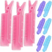 BATHVEVE 9 Pcs Hair Volume Clips Fluffy Wave Styling Tools for Hair Easy to Use Curlers for Root Volumizing for Women