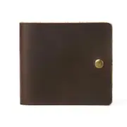 Vintage Leather Simple Mini Wallet Card Holder