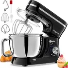 Stand Mixer, 4.5L+5L Bowls 8-speed 1000W Tilt-Head Food Mixer, Kitchen Electric