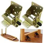 2-Piece Folding Frame self-Locking Hinge for Folding Table Legs, Folding