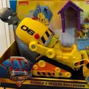 New! PAW Patrol: The Movie Rubble's Deluxe Bulldozer