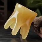 Mini Resin Octopus Comb Head Massager Meridian Scalp Massage Gua Sha Tool _mo