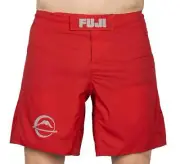 Fuji Baseline MMA BJJ No Gi Grappling Competition Fight Board Shorts - Red