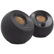 Creative Pebble Black USB powered 2.0-Channel Desktop Speakers Volume Control