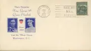 June 8, 1939 FDC KING GEORGE VI QUEEN ELIZABETH Royal Train R.P.O. USA Railway