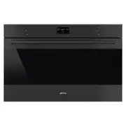 Smeg 90cm Classic Pyrolytic Oven Matte Black