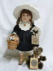 2000 Boyds Bear Yesterdays Child Meredith Jacqueline Daisy Chain Large Doll 4933