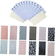 SEWACC Style Simplicity Western Design Waterproof Envelope Pockets for Home Office Expense Tracking