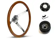 SAAS Steering Wheel SW15612 & boss for Leyland Mini 850 Cooper S Deluxe