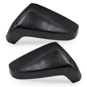 Carbon Side Wing Mirror Cover Trim Fits Isuzu D-Max V-Cross Hi-Lander 2020 2021