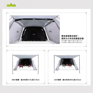 Coleman 美國 TOUGH SCREEN 氣流循環 2-ROOM /LDX +CM-39083 (10折)