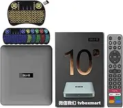 2025 Latest for SVICLOUD 10P SVI Australia + Free Backlit Keyboard 最新小云官方授权/小雲电视机顶盒子4+64澳洲电视盒子+迷你7彩键盘