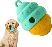 Dog Slow Feeder Toy,Interactive Food Dispensing Dog Toy - Chew-Resistant Silicone Foraging Teething Dispenser for Puppy Boredom-Relieving Mealtime Mental Stimulation