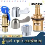 DAPHNE 1 件水龍頭閥芯,開關手柄快開水龍頭維修配件,易於安裝浴室配件銅水龍頭更換部件