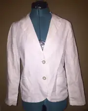 *NEW Women's Splendid 2-Button White Linen Blazer Size Small Retail $148