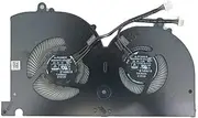 Laptop CPU GPU Cooling Fans for MSI GS76 WS76 Creator 17 GS76 for Stealth 11UE 11UG 11UH Cooler Fan MS-17M1 17M1-CPU BS5005HS-U4Q(GPU Big)