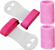 ERINGOGO 4Pcs Gymnastics Grips and Wristbands Palm Protection and Comfortable Wrist Support for Workout Durable Gymnastics Equipment for Safe Exercise