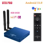 UGOOS UT8 PRO TV Box Android 11 8G 64G RK3568 WIFI 6 1000M LAN BT5.0 Set Top Box