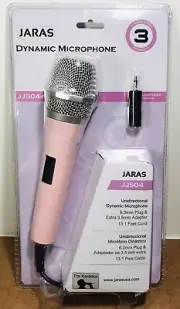 Jaras Dynamic Microphone JJ504 New Old Stock Karaoke Singing Band Music