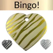Custom Engraved Dog Tags Personalized Dog Collar Pet Tags Engraved ID TAG TIGER