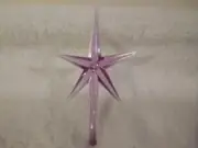 Medium PURPLE Star for Ceramic Christmas Tree-Topper